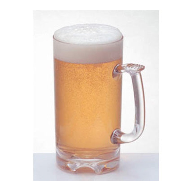 Prodyne One Liter 32 oz. Acrylic Plastic Large Beer Mug Model PF34