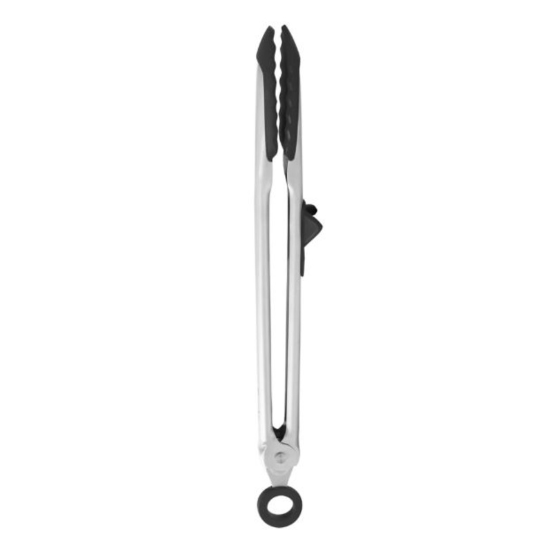 Silicone Tip Top Tongs, Black