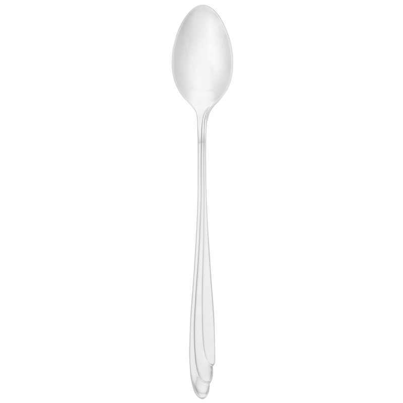Walco 1904 Continuo 7 1/4″ 18/10 Stainless Steel Extra Heavy Weight Iced Tea Spoon – 12/Pack