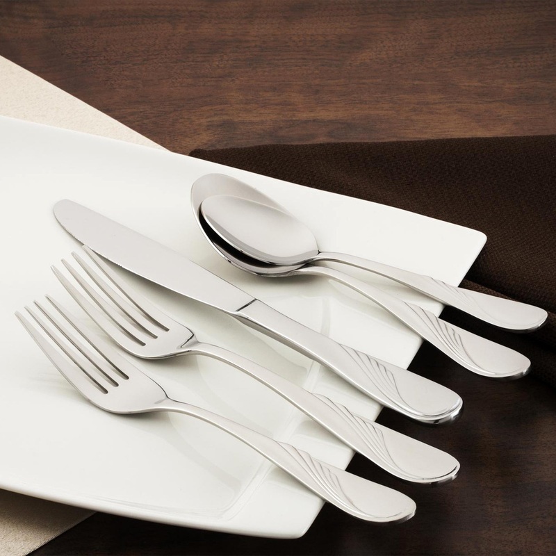 Walco 2103 Goddess 8 3/8″ 18/10 Stainless Steel Extra Heavy Weight Serving Spoon – 12/Pack
