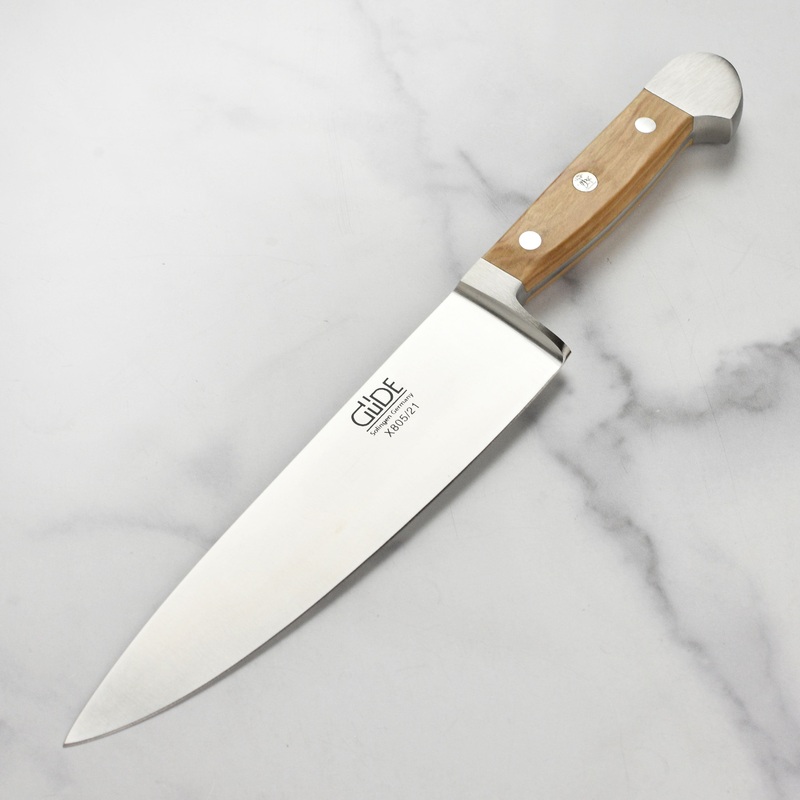 Gude Alpha Olive 8.25″ Chef’s Knife