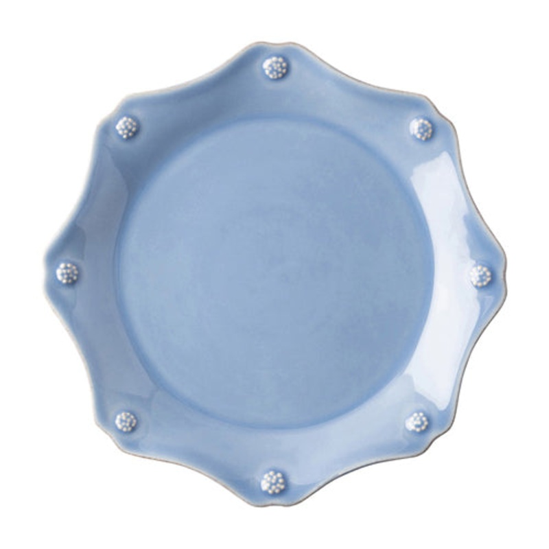 Juliska Berry & Thread Scalloped Dessert/Salad Plate – Chambray
