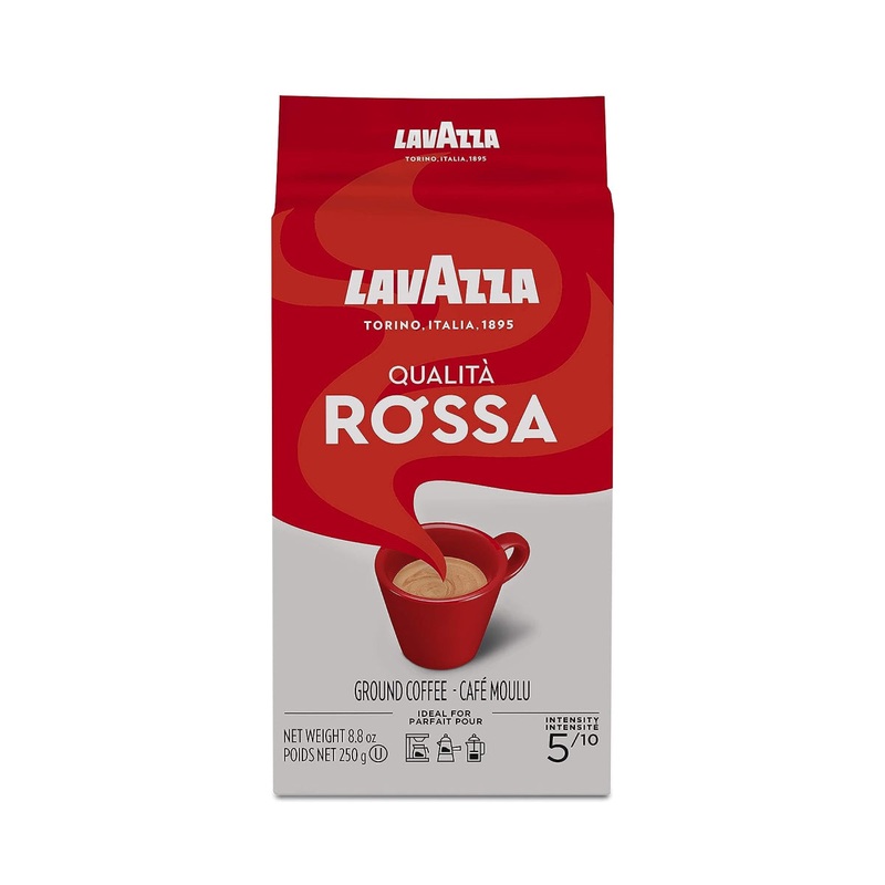 Lavazza Qualita Rossa Espresso – Ground – 8.8 oz