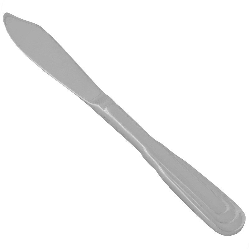 Oneida Cityscape 6 3/4″ 18/10 Stainless Steel Flatware Butter Knife – 12/Pack