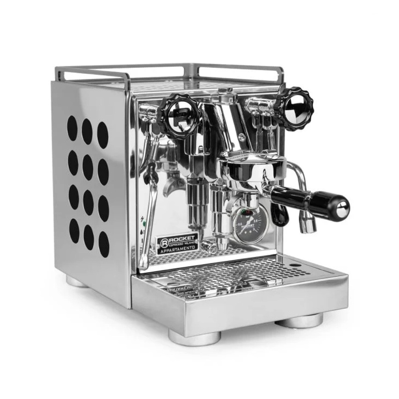 Rocket Appartamento 1 Group Espresso Machine (Chrome/Black)