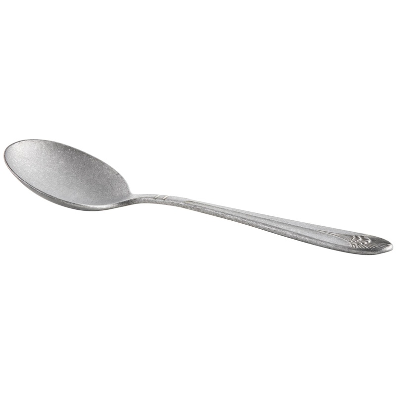 World Tableware 664 016 Vintage Metropolitan 5 3/4″ 18/0 Stainless Steel Heavy Weight Bouillon Spoon – 12/Pack