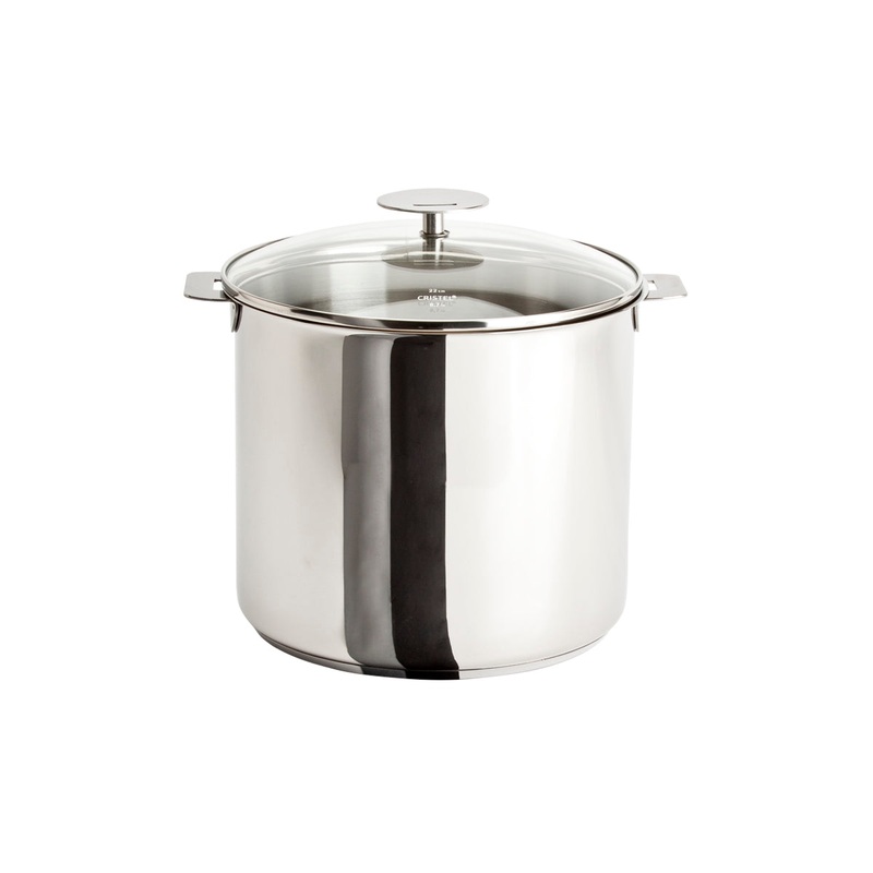 Cristel Casteline Removable Handle – 7.5 Qt. Stockpot w/Lid