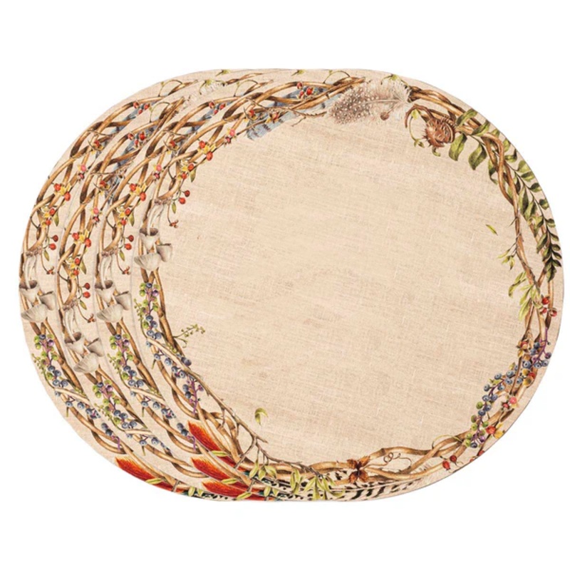 Juliska Forest Walk Placemats Set/4