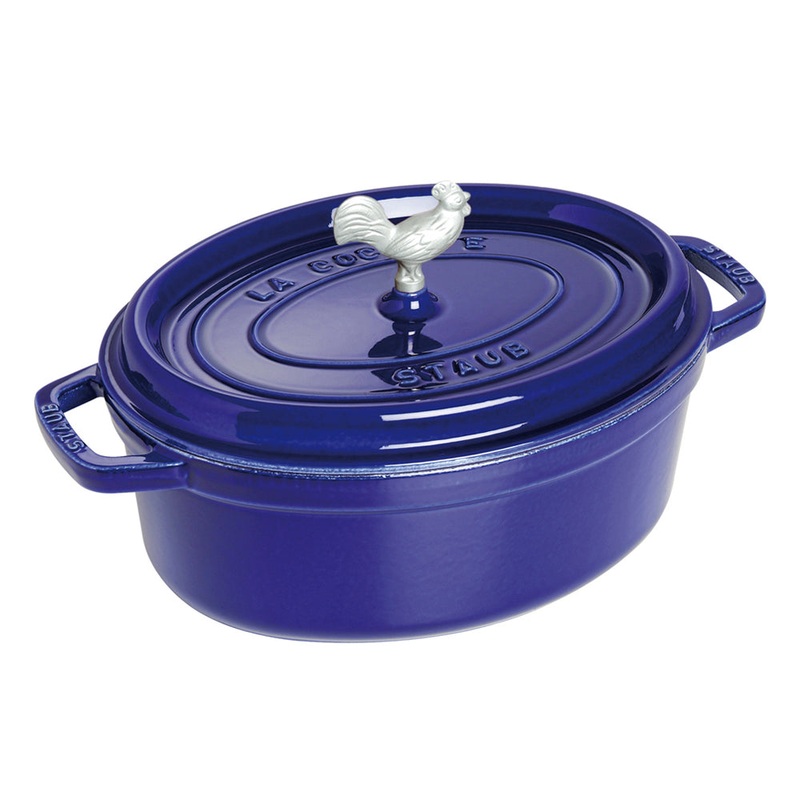 Staub Coq au Vin Cocotte – 5 3/4 Qt. – Dark Blue