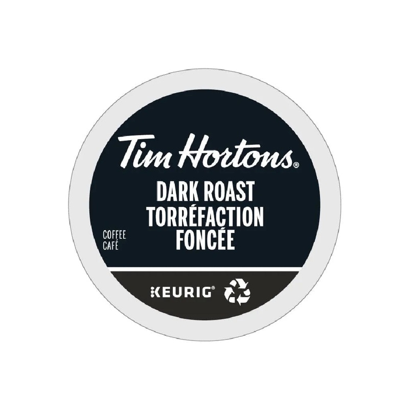 Tim Hortons Dark Roast K-Cup Pods (Box of 24) – Best Before November 23, 2024