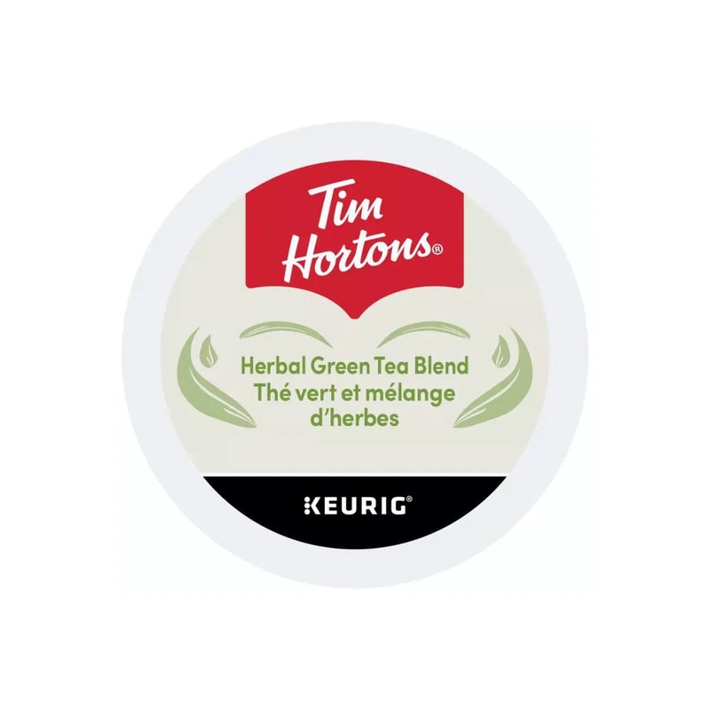 Tim Hortons Herbal Green Tea K-Cup Recyclable Pods (Case of 96)
