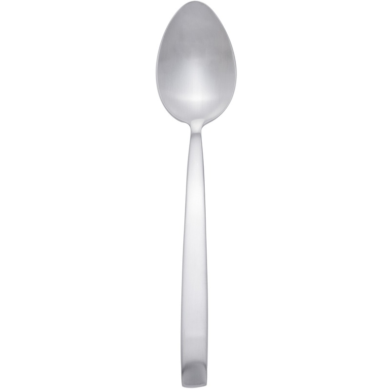 Arcoroc T7806 Satineo 7 1/4″ 18/0 Stainless Steel Heavy Weight Dessert Spoon by Arc Cardinal – 12/Pack