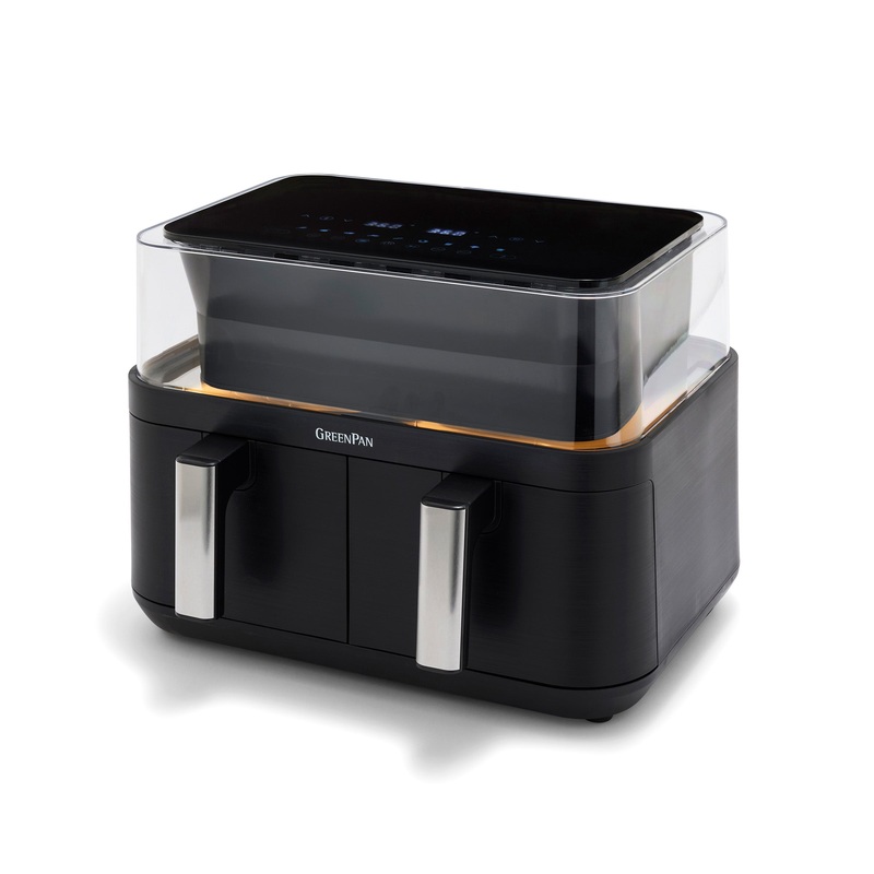 Bistro 10-Quart 360 Clear View Double Air Fryer