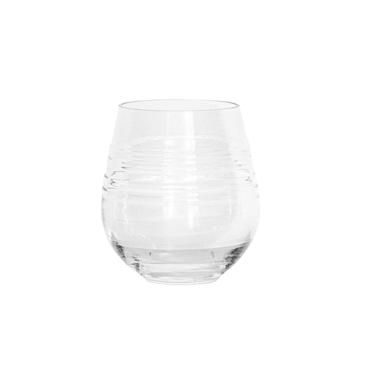 Juliska Bilbao Stemless Wine Glass