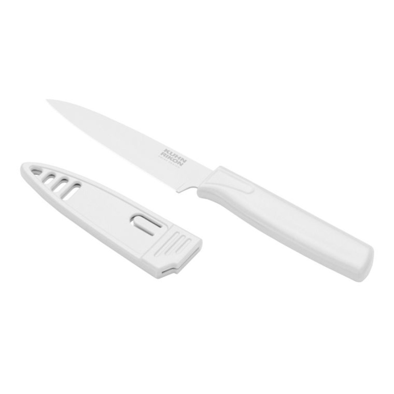 Kuhn Rikon Paring Knife Colori, White – Bulk