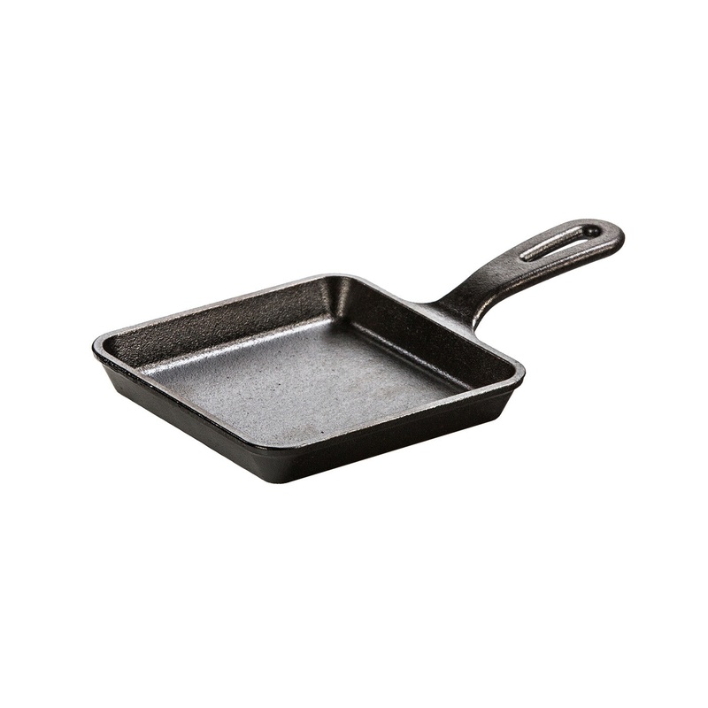 Lodge 5 Inch Square Cast Iron Skillet