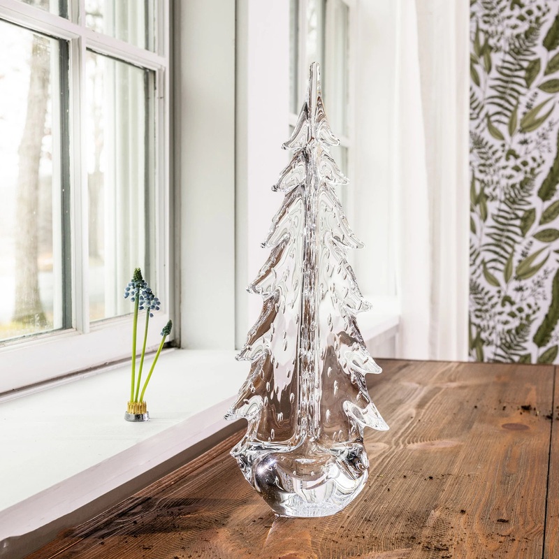 Simon Pearce Bubble Evergreen Tree 20″