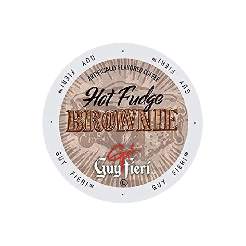 Guy Fieri Hot Fudge Brownie Single-Serve Coffee Pods (Box of 24)