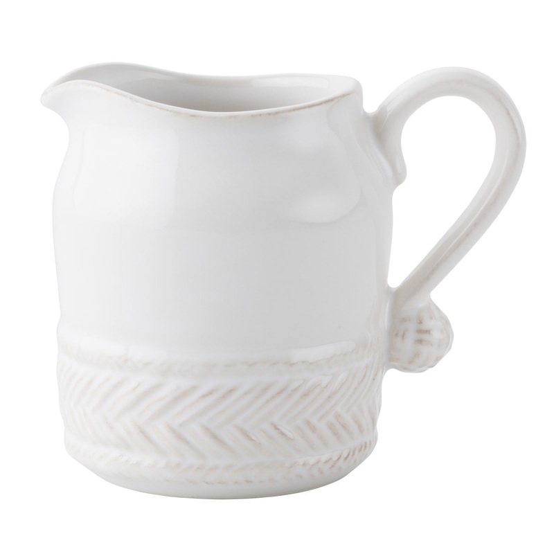 Juliska- Le Panier Whitewash Creamer