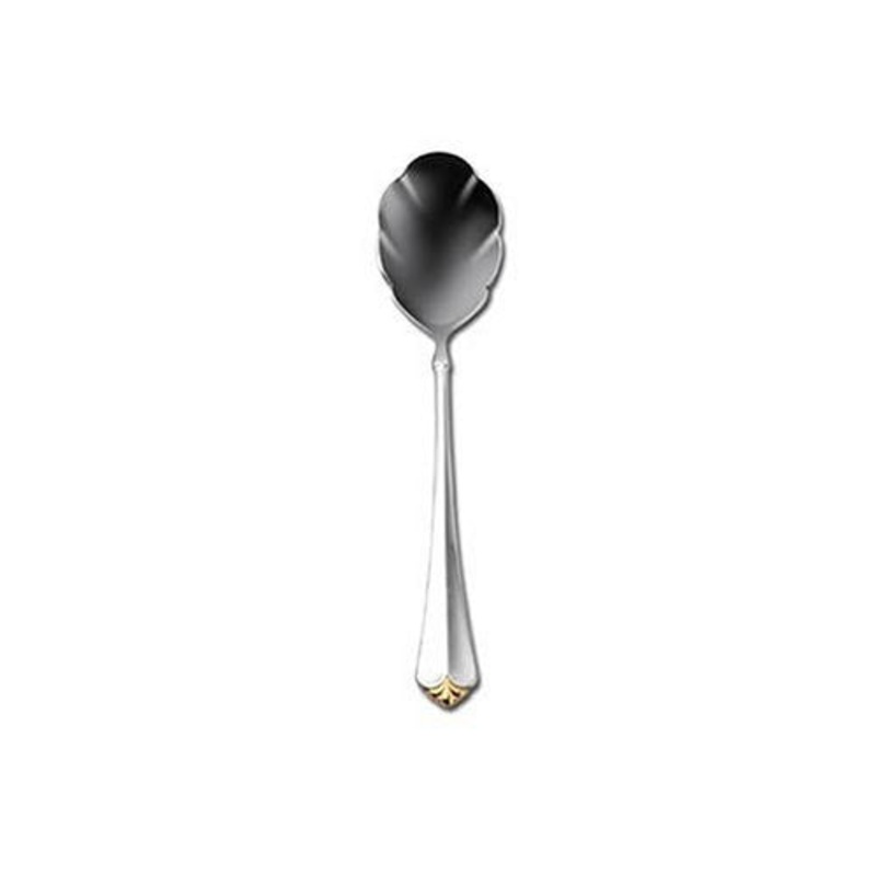 Oneida Golden Juilliard Sugar Spoon 6 1/8″ Quality 18/10 Stainless