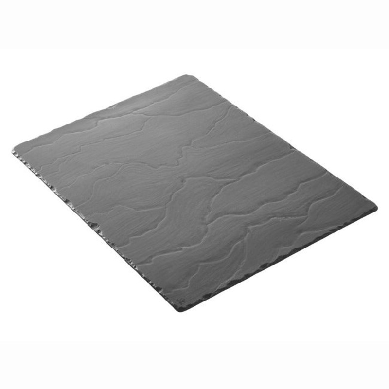 Revol Basalt Large Rectangular Tray – 15.75″ x 11.75″ x 0.25″ – Slate