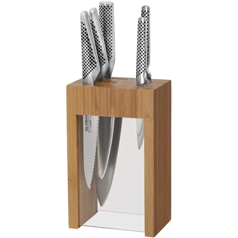 Global G-79655 – Osaka 6 Pc. Knife Block Set