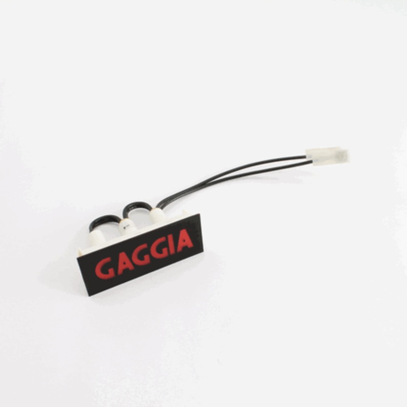 Illuminated Gaggia Logo Plate, 120V