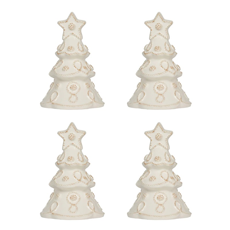 Juliska Berry & Thread Tree Place Card Holder Set/4 – Whitewash