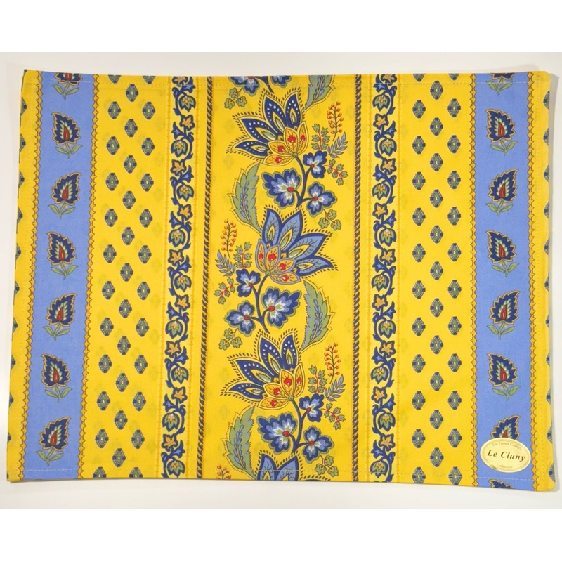 Le Cluny- Provence Lisa Yellow Placemat