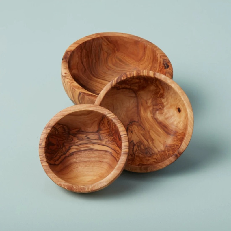 Olivewood Nesting Bowls Set of 3