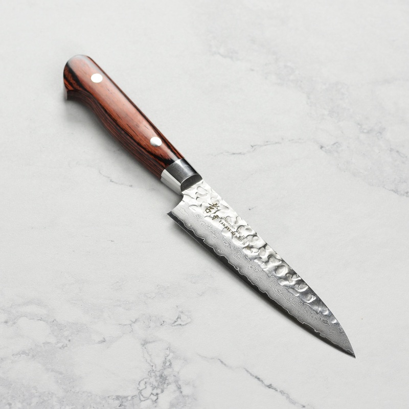 Takayuki Hammered Damascus 4.75″ Petty