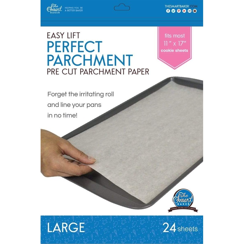 The Smart Gourmet 11x17in Perfect Parchment Sheets (Set of 24)