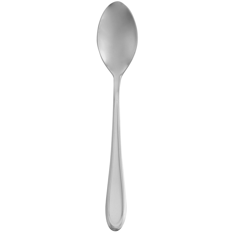 Walco 0429 Orbiter 5″ 18/0 Stainless Steel Extra Heavy Weight Demitasse Spoon – 12/Pack