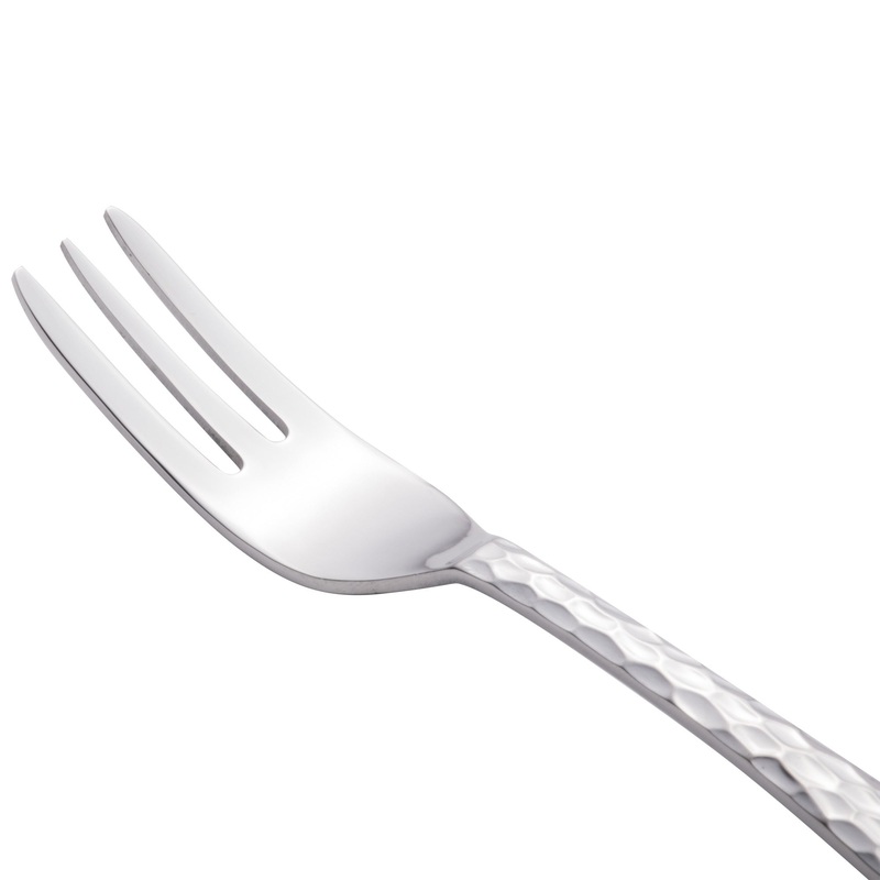 World Tableware 794 029 Aspire 7 1/8″ 18/0 Stainless Steel Medium Weight Cocktail Fork – 12/Pack