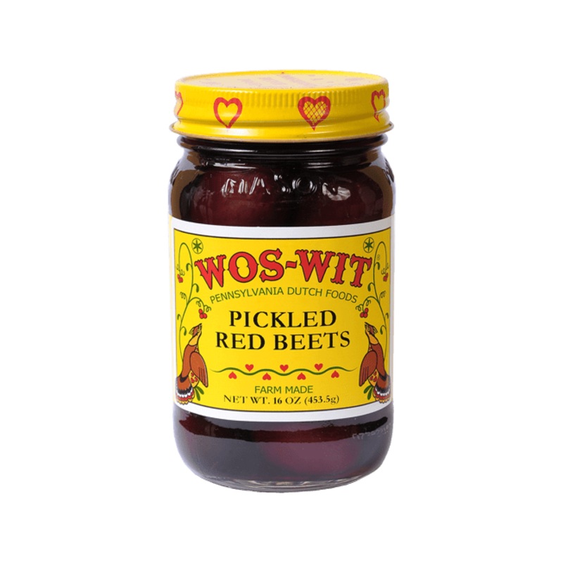 Wos-Wit Pickled Red Beets 16 oz