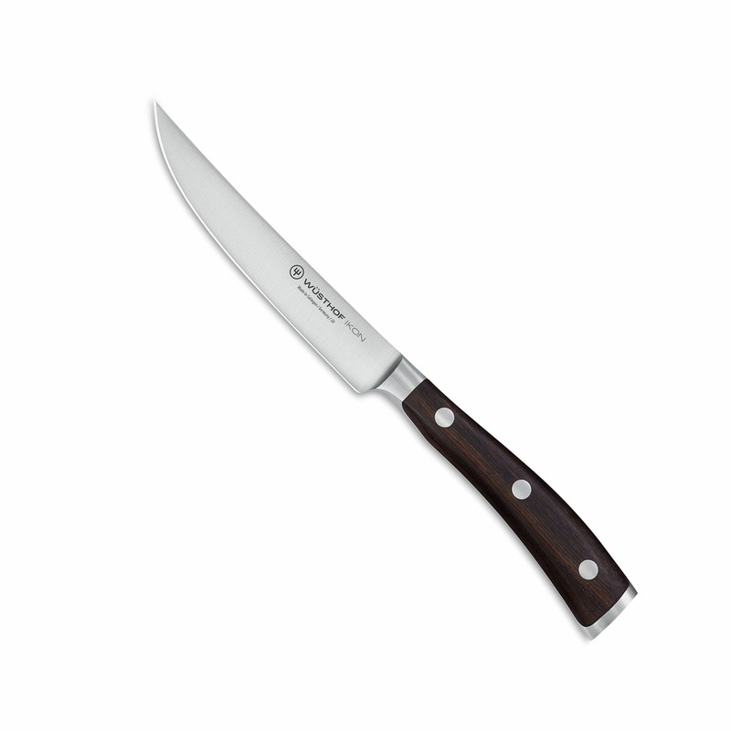 Wusthof Ikon Blackwood – 4 1/2″ Steak Knife