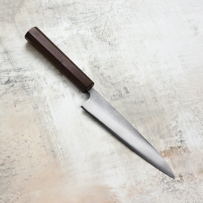 Yoshikane Shirogami #2 Nashiji Stainless Clad 5.9″ Petty