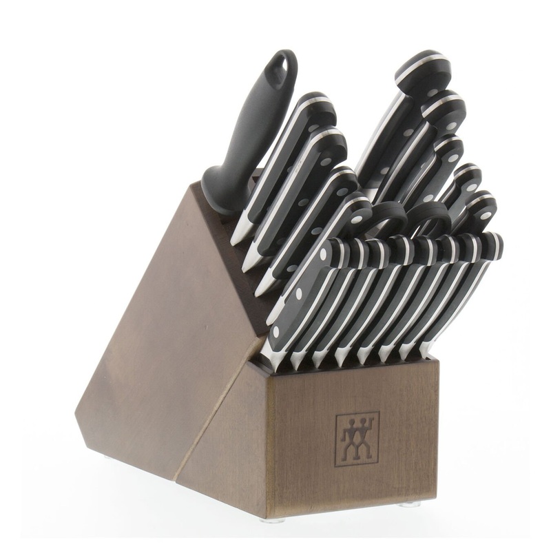 Zwilling Pro Stainless Steel 20-Piece Knife Block Set