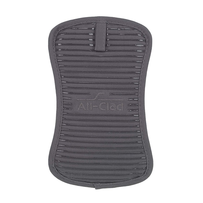 All-Clad – Silicone Treated Pot Holder – Pewter