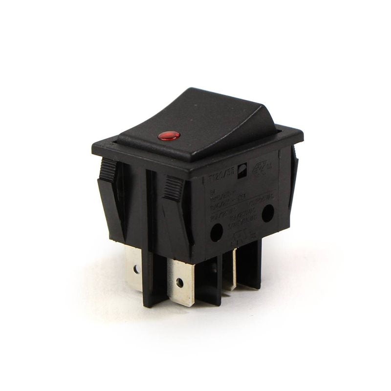 Astoria Black Bipolar Switch 16(4)A – 18263