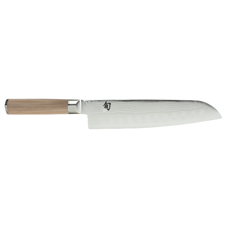 Shun Classic Blonde – 8.5″ Hollow Ground Santoku Knife