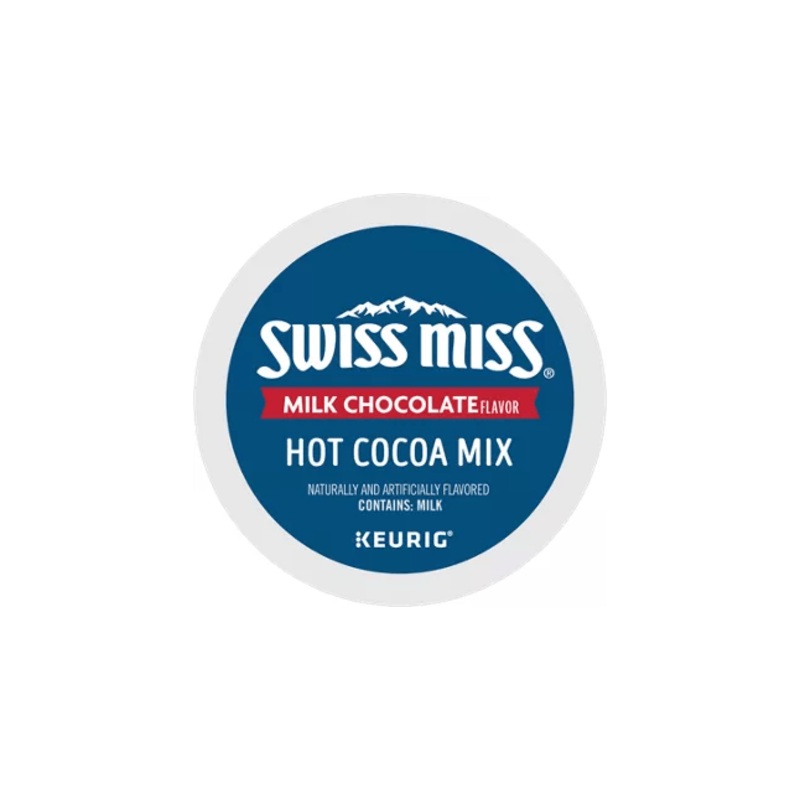 Swiss Miss Milk Chocolate K-Cup Hot Cocoa – 22 Count Box