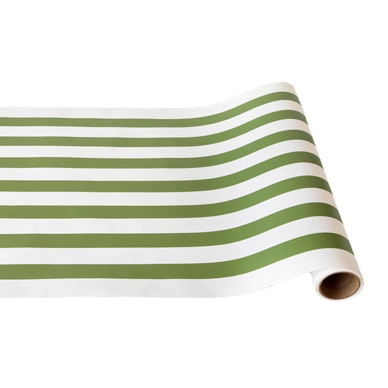 Hester & Cook Moss Classic Stripe Runner