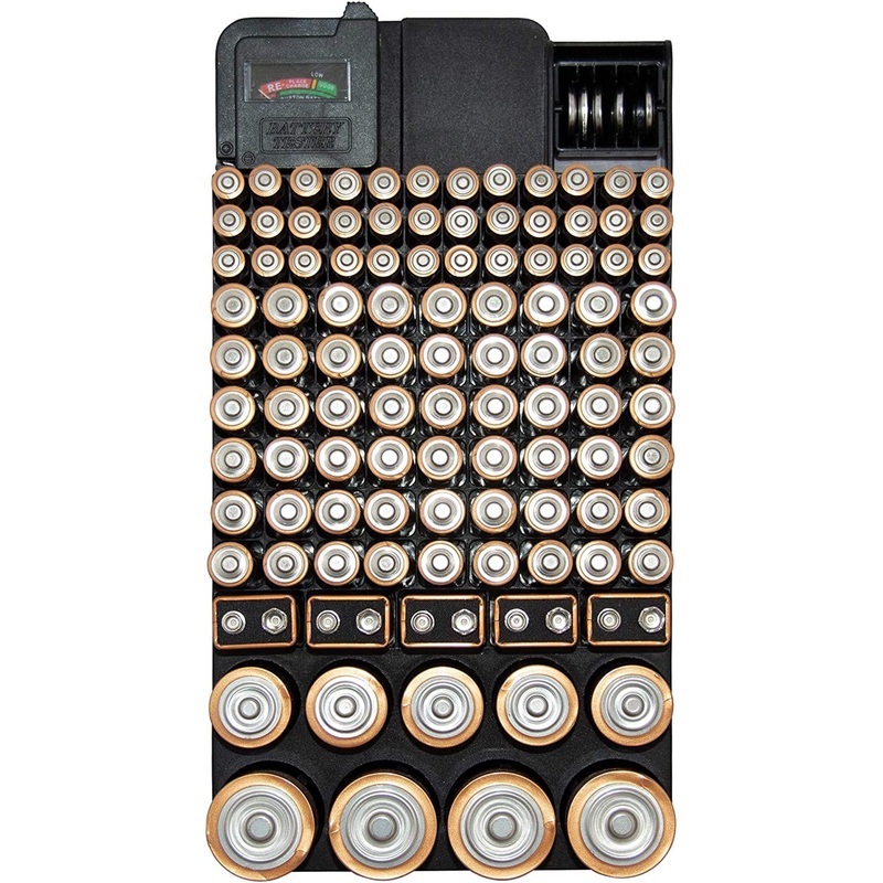 Slim Line Battery Storage Organizer by Range Kleen