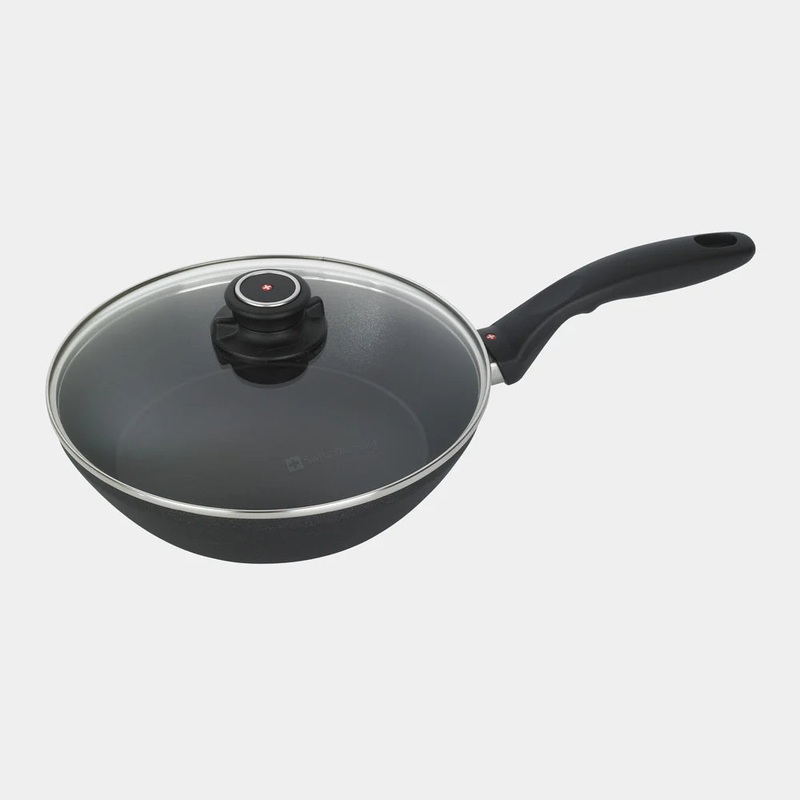 Swiss Diamond – XD Nonstick 10.25″ Stir-Fry Pan with Glass Lid