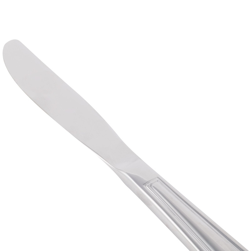 World Tableware 578 554 Fairfield 6 3/4″ 18/0 Stainless Steel Heavy Weight Bread and Butter Knife – 12/Pack