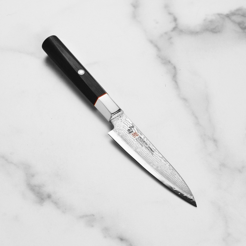 Zanmai Hybrid Damascus Splash 4.3″ Petty