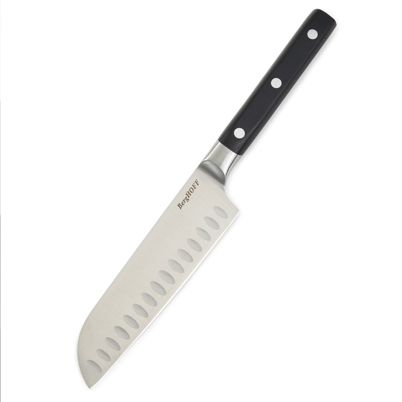 BergHOFF DiNA Gene Stainless Steel Santoku Knife, 5.5″