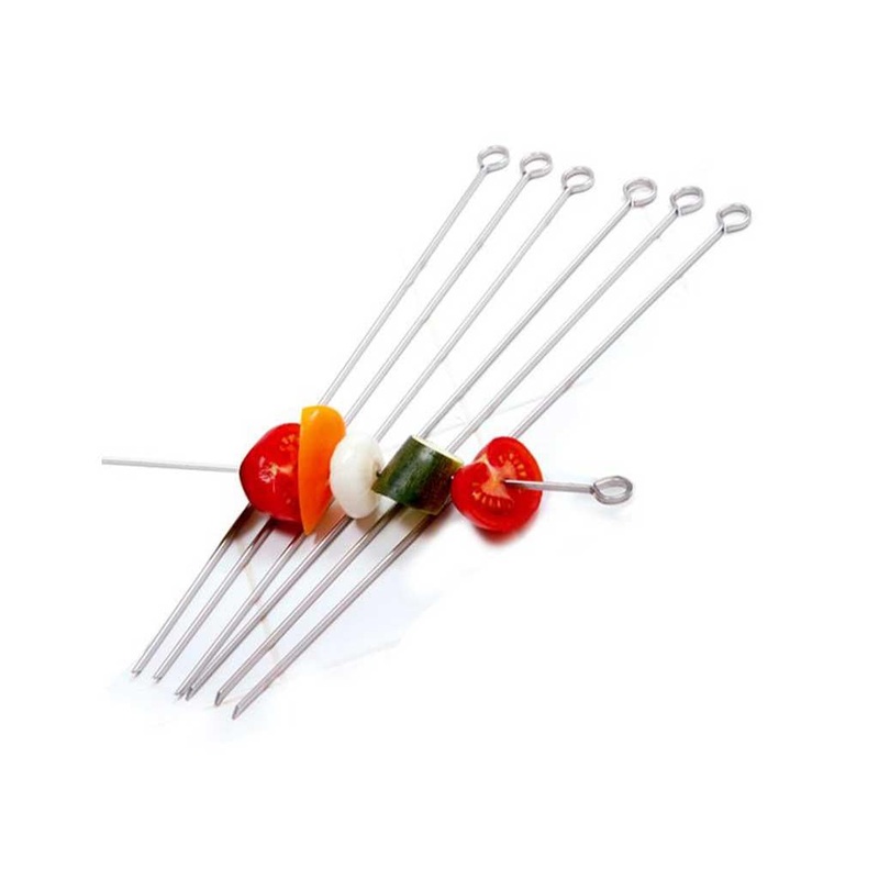 Skewers 14 inch Stainless Steel Set of 6