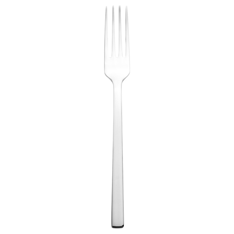 Walco 0906 Semi 6 1/2″ 18/10 Stainless Steel Extra Heavy Weight Salad Fork – 12/Pack